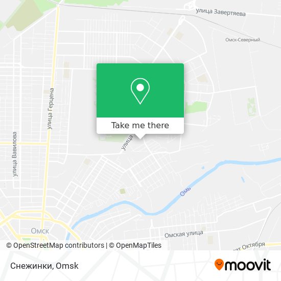 Снежинки map