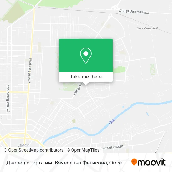 Дворец спорта им. Вячеслава Фетисова map