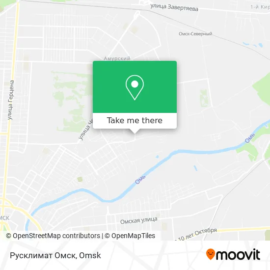 Русклимат Омск map