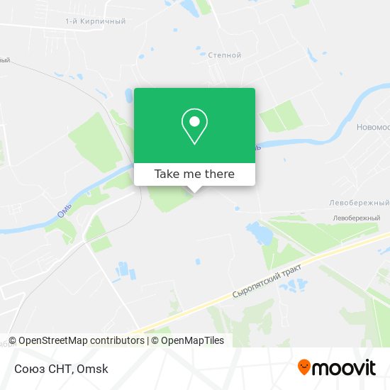 Союз СНТ map