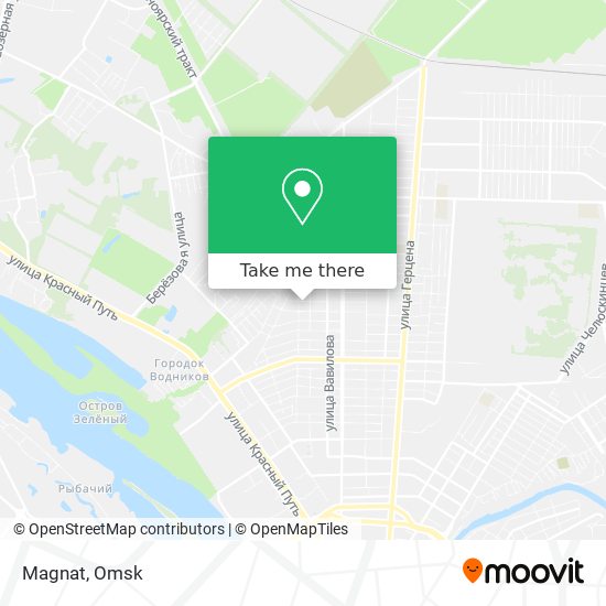 Magnat map