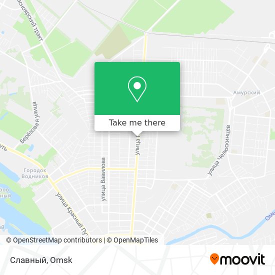 Славный map
