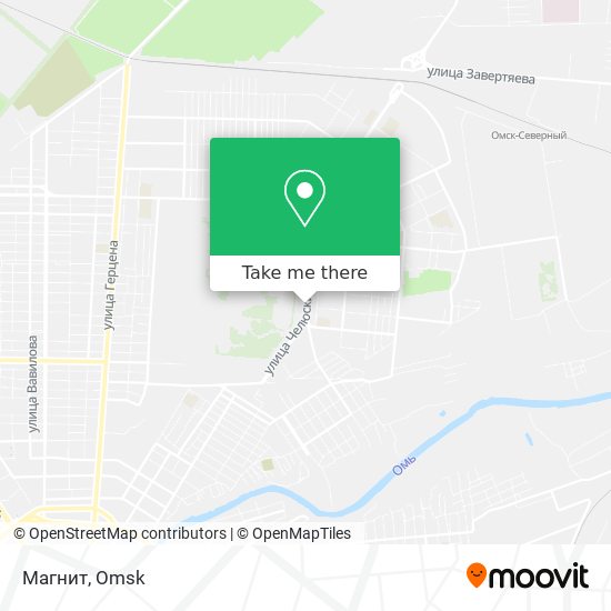 Магнит map