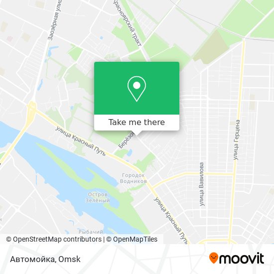 Автомойка map