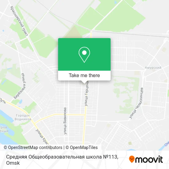 Средняя Общеобразовательная школа №113 map