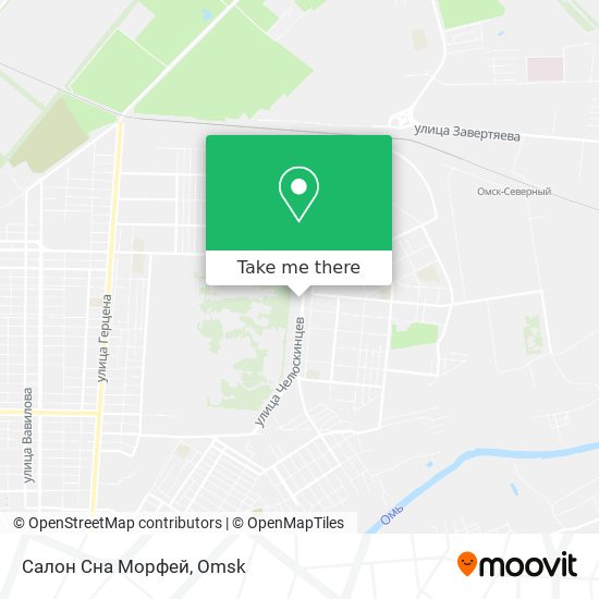 Салон Сна Морфей map