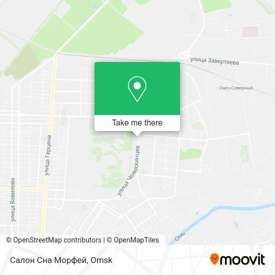 Салон Сна Морфей map