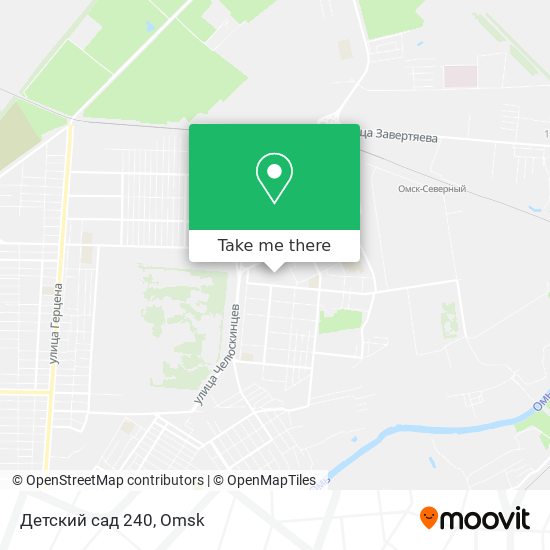 Детский сад 240 map