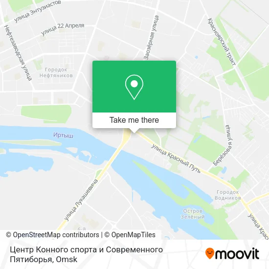 Центр Конного спорта и Современного Пятиборья map