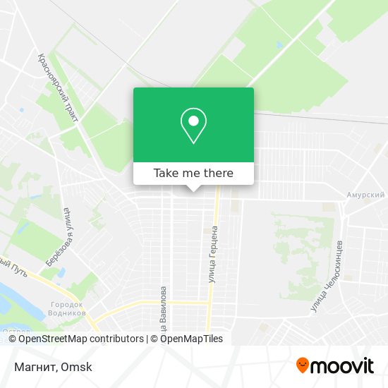 Магнит map