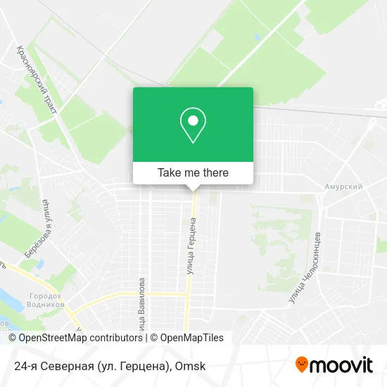 24-я Северная (ул. Герцена) map