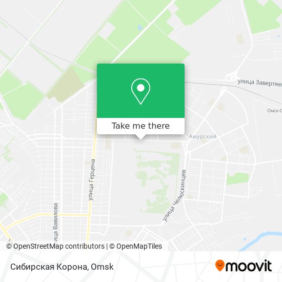 Сибирская Корона map