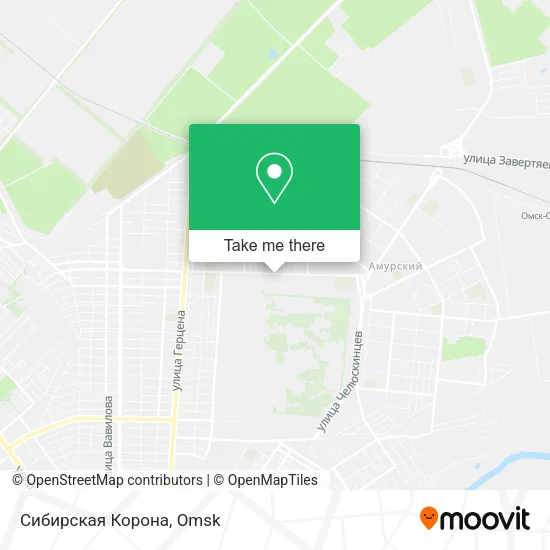 Сибирская Корона map