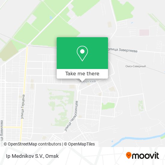 Ip Mednikov S.V. map