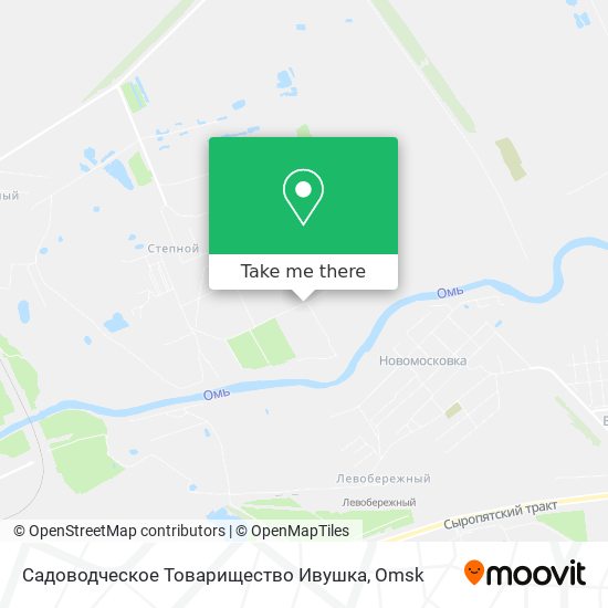 Садоводческое Товарищество Ивушка map