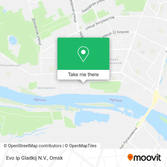 Evo Ip Gladkij N.V. map