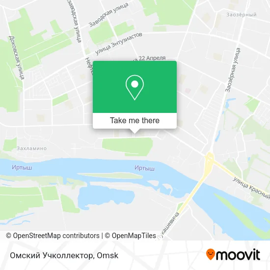 Омский Учколлектор map