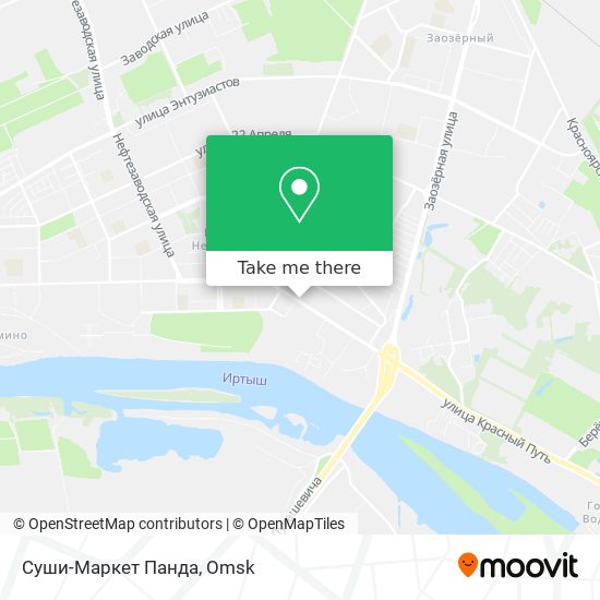 Суши-Маркет Панда map