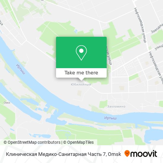 Клиническая Медико-Санитарная Часть 7 map