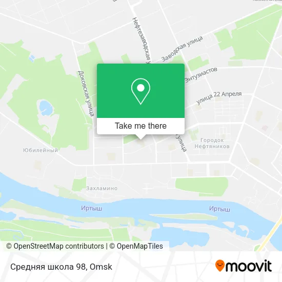 Средняя школа 98 map