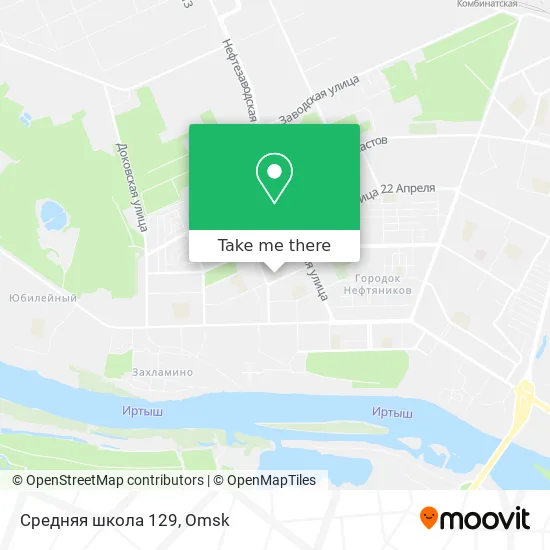 Средняя школа 129 map