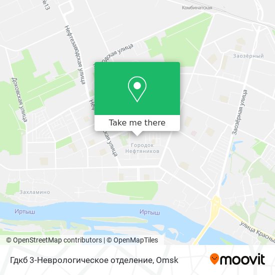 Гдкб 3-Неврологическое отделение map