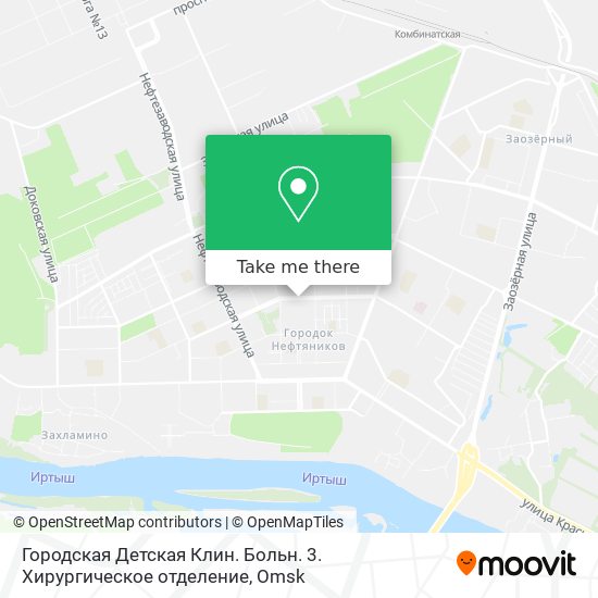 Городская Детская Клин. Больн. 3. Хирургическое отделение map