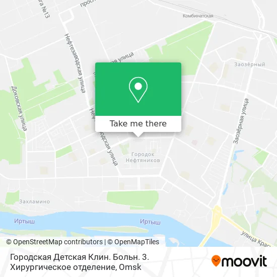 Городская Детская Клин. Больн. 3. Хирургическое отделение map