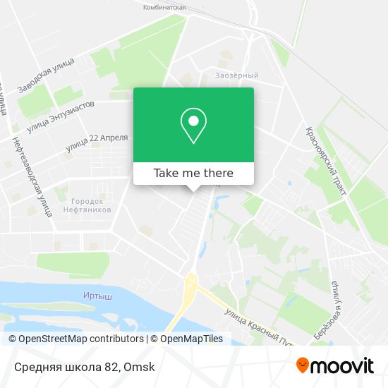 Средняя школа 82 map