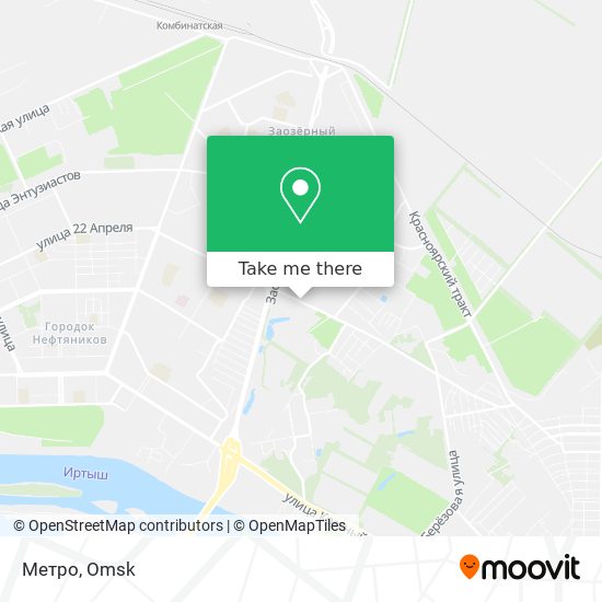 Метро map