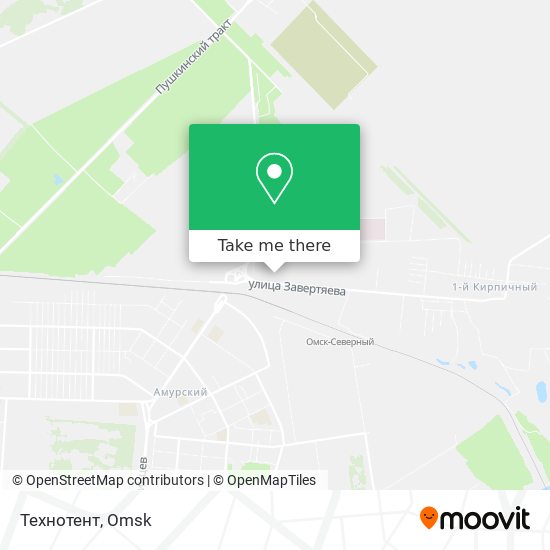 Технотент map