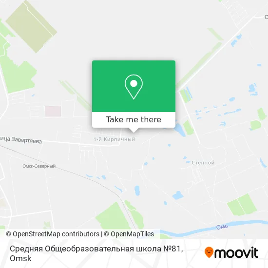 Средняя Общеобразовательная школа №81 map