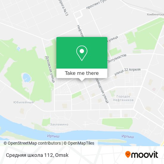 Средняя школа 112 map