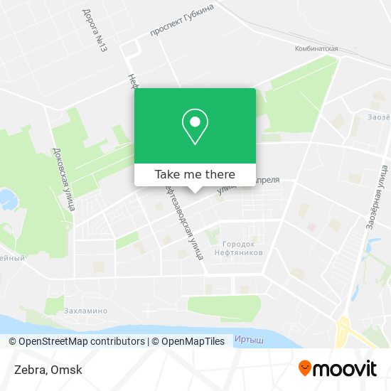 Zebra map