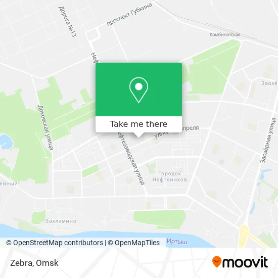 Zebra map