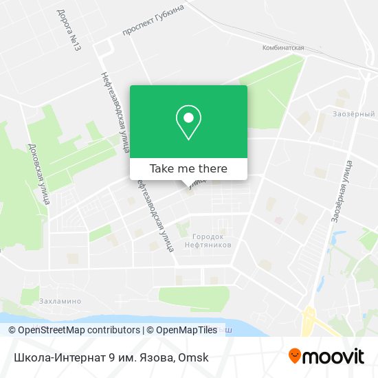 Школа-Интернат 9 им. Язова map