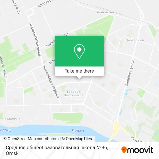 Средняя общеобразовательная школа №86 map