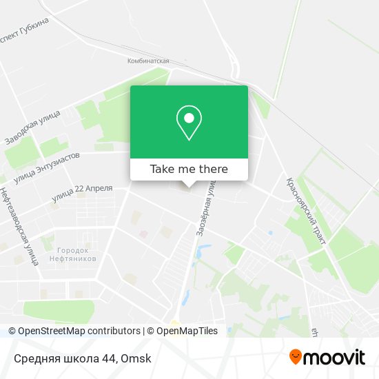 Средняя школа 44 map