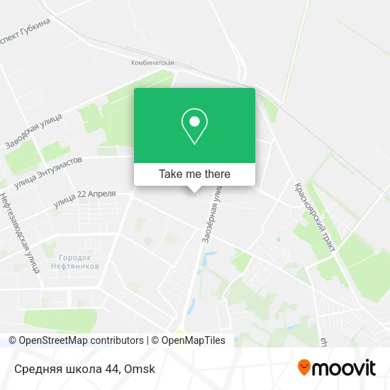 Средняя школа 44 map