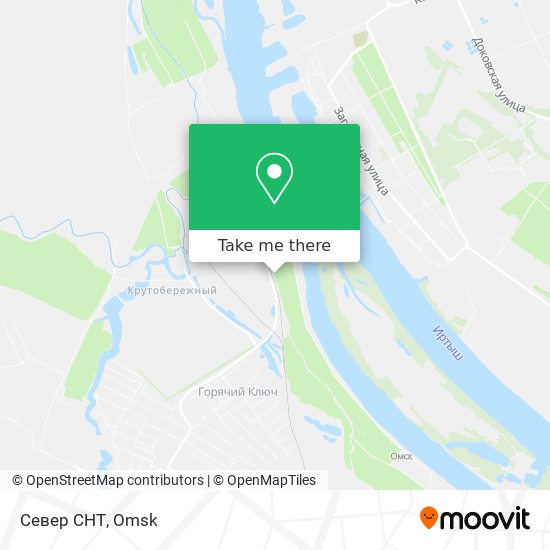 Север СНТ map