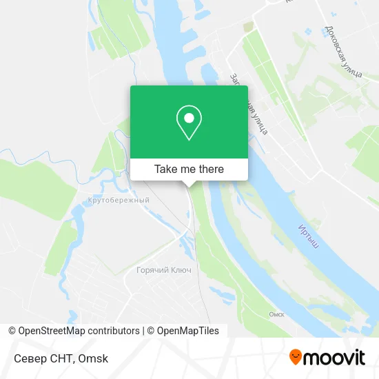 Север СНТ map