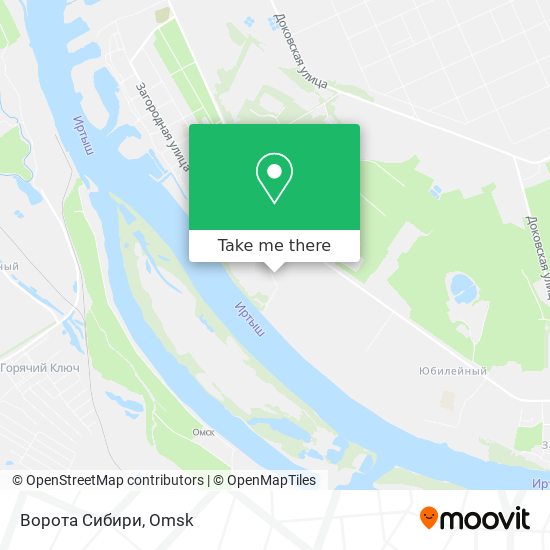 Ворота Сибири map