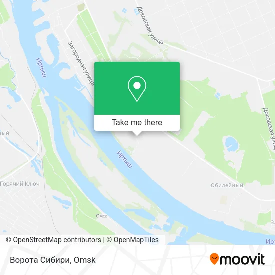 Ворота Сибири map