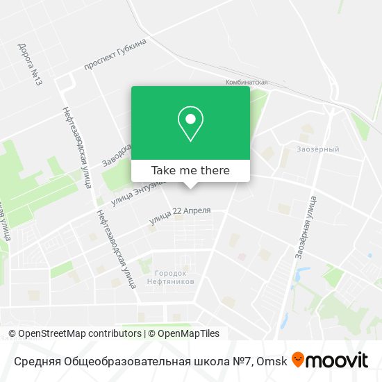 Средняя Общеобразовательная школа №7 map