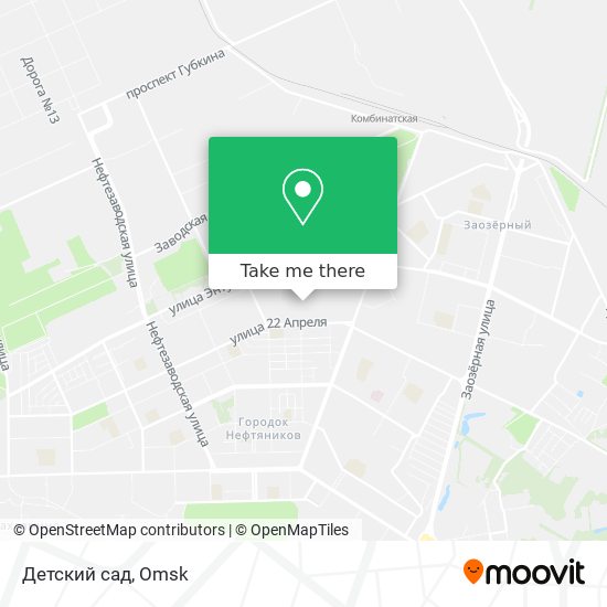 Детский сад map