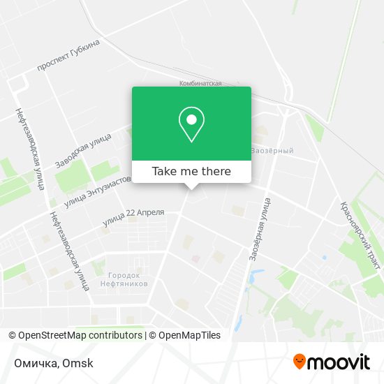 Омичка map