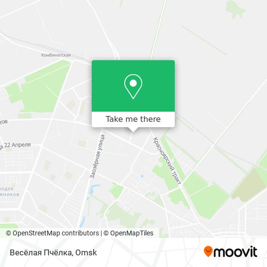 Весёлая Пчёлка map