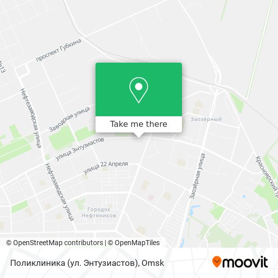 Поликлиника (ул. Энтузиастов) map