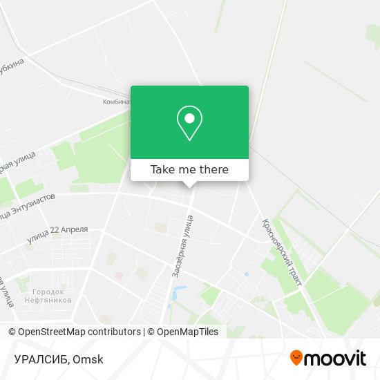 УРАЛСИБ map