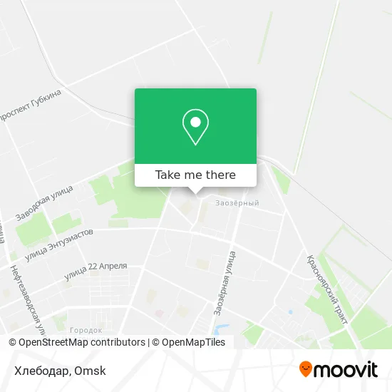 Хлебодар map
